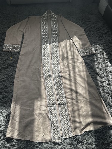 Piece abaya scarf slip dress - scarf,