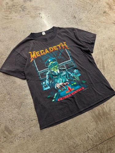 Vintage 1990 megadeth rust - 1990, in
