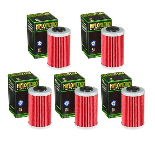 Hiflofiltro oil filters - oil, x5