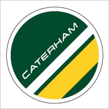 ADESIVO STICKER LOGO AUTOMOBILI CATERHAM