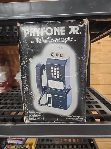 Vtg teleconcepts payphone - teleconcepts,