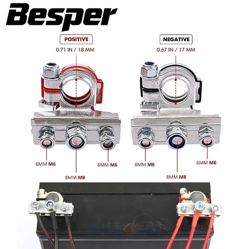 2pcs 12v battery terminals - 12v,