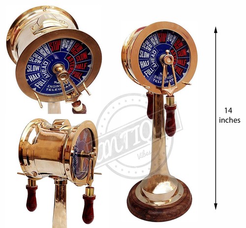 Vintage ship engine telegraph - vintage,