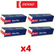 4x Denso Glow Plugs for FIAT