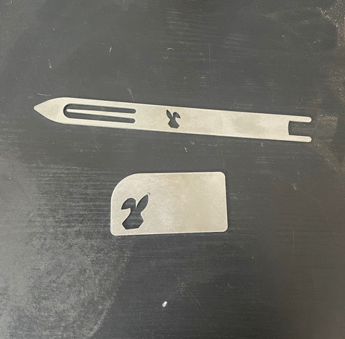 Net needle and board - , laser
