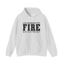 Los Angeles City Fire Department Hoodie Unisex Heavy Blend™ Hooded Sweatshirt
