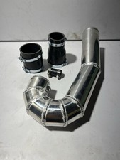 Defender Td5 Aluminium Air Intake Pipe With Silicone Couplers