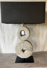 single mill stone lamp -