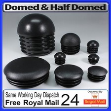 Domed Round Plastic End Caps
