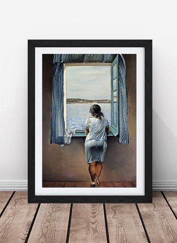 Salvador dali girl looking - dali,