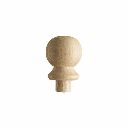 Stair newel post - post, cap