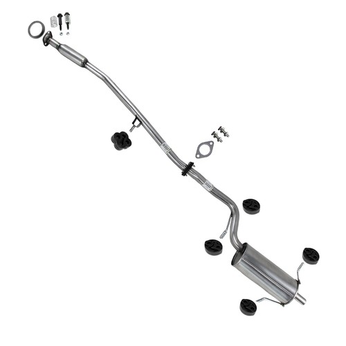 Stainless resonator muffler - stainless,