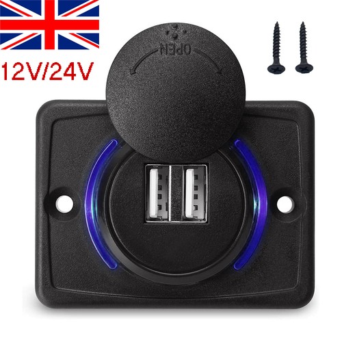 12v dual usb - usb, charger