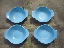Poole Pottery X 4 Lugged Bowls