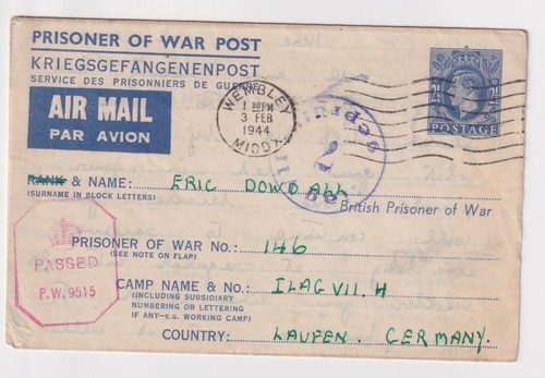 Ww2 eric dowdall - ww2, c.i