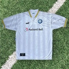 Leeds United Home Football Shirt 1996/98 PUMA Soccer Jersey Men's XL 90s Vintage