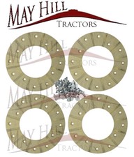 Nuffield 10/42,10/60,3/45,4/65 Tractor Brake Disc Lining Kit