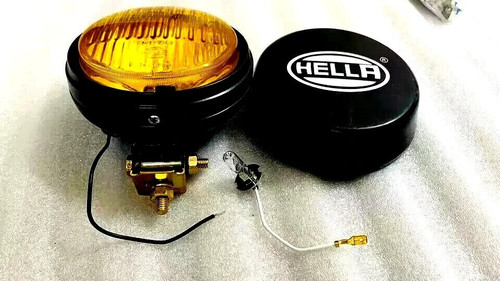 Hella round fog lamp yellow - hella,