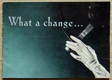 HUMBER HAWK SYNCHROMATIC Pocket Size Car Sales Brochure 1947-48 #19/9/47/40/EI