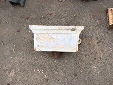 Cast iron rain - water, hopper