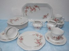 Seltmann Weiden "Andrea" red roses, moss rose - coffee service - to choose from