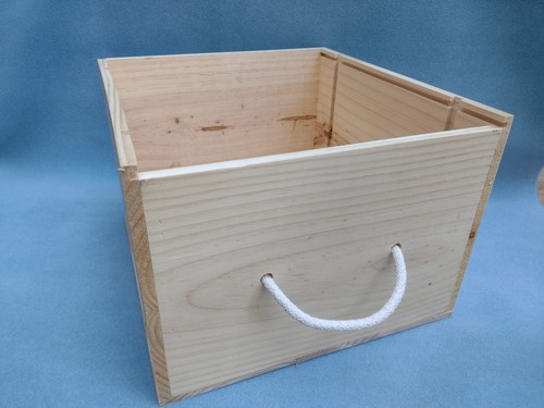 Wooden wine box - wooden,