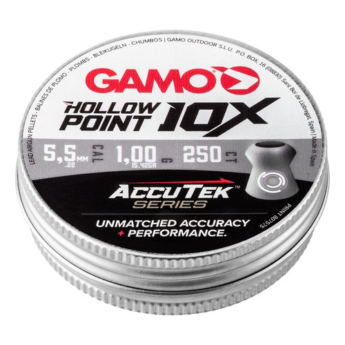 Gamo hollow point 10x - 10x, accutek