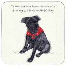 Patterdale Terrier Coaster -