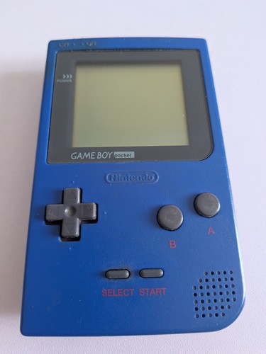Nintendo gameboy pocket blue - gameboy,