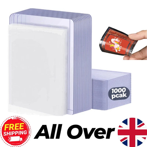 100 1000pcs clear card - card, sleeves