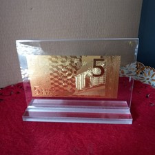 European Union EU 5 Euro Gold