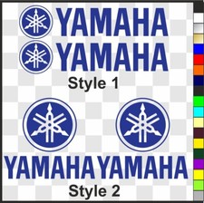 Yamaha decals stickers x 2