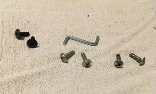 Adjustable gullet bar screws - adjustable,