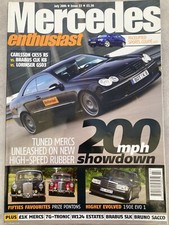 Mercedes Enthusiast Magazine - July 2004 - Carlsson CK55 v Brabus CLK v Lorinser
