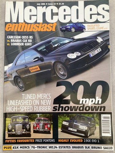 Mercedes enthusiast magazine - mercedes,