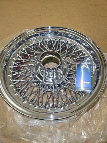 Chrome wire wheel 15x6 curly - chrome,