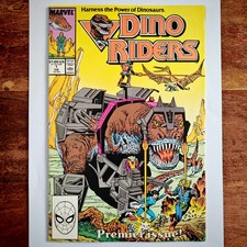 Dino Riders #1 / Marvel 1989 /