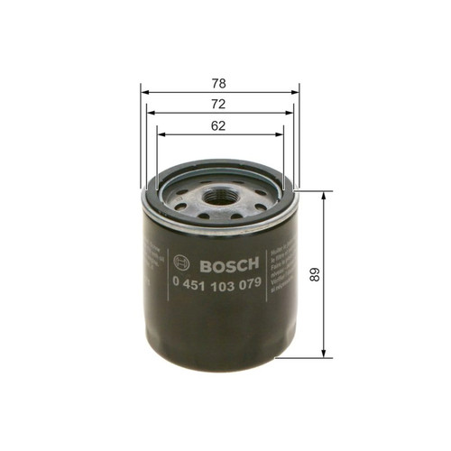 Bosch engine oil filter fits - oil,