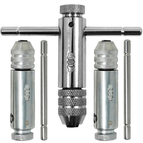 Ratchet tap wrench - tap, holder