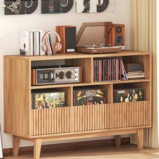 Large Record Player Stand w/