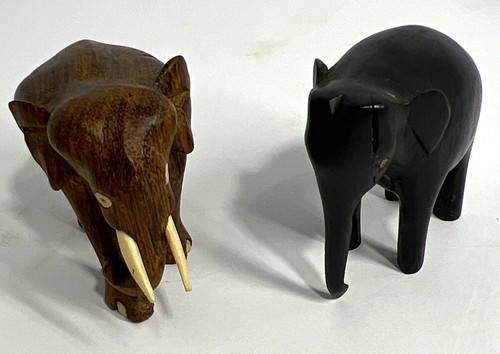 Vintage hand carved wooden - carved,