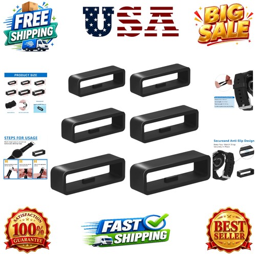 Pcs watch band keepers - band,