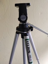 Vintage Velbon ME-3 Camera Tripod Made In Japan Camcorder Std Thread Mount