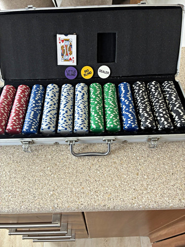 Casino poker set with - casino,