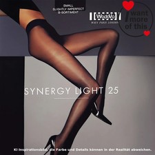 Wolford Synergy Light 25 · Tights · Tights · Small · Mocha Brown · Luxury