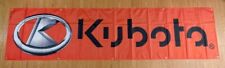 Kubota banner 2x8ft display