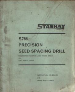 Stanhay precision seed spacing - precision,