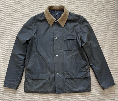 Apc waxed jacket - apc,