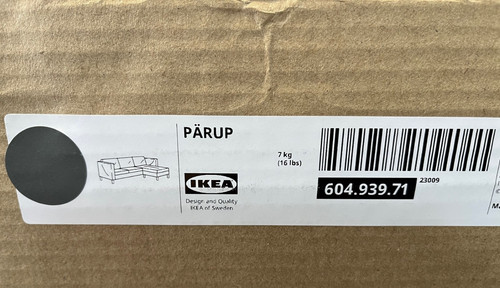 Ikea parup seater sofa - parup,