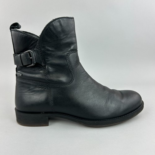 Ecco boots size uk6 black - size,